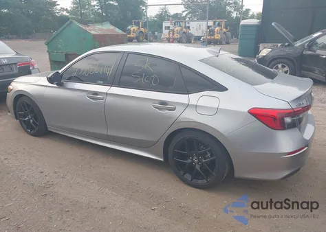 2023 Honda Civic Sport z USA, uszkodzony, nr VIN 2HGFE2F52PH551144